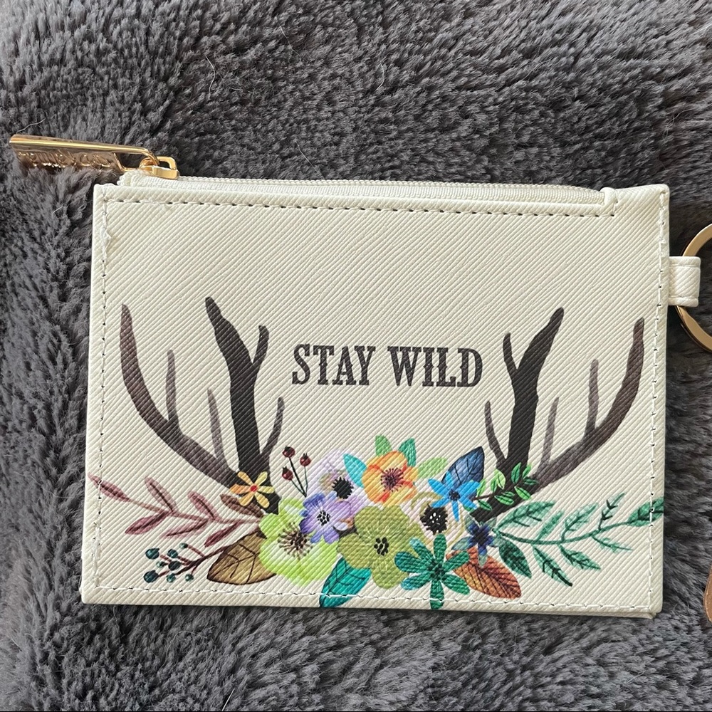 Stay Wild Coin/Card Purse
